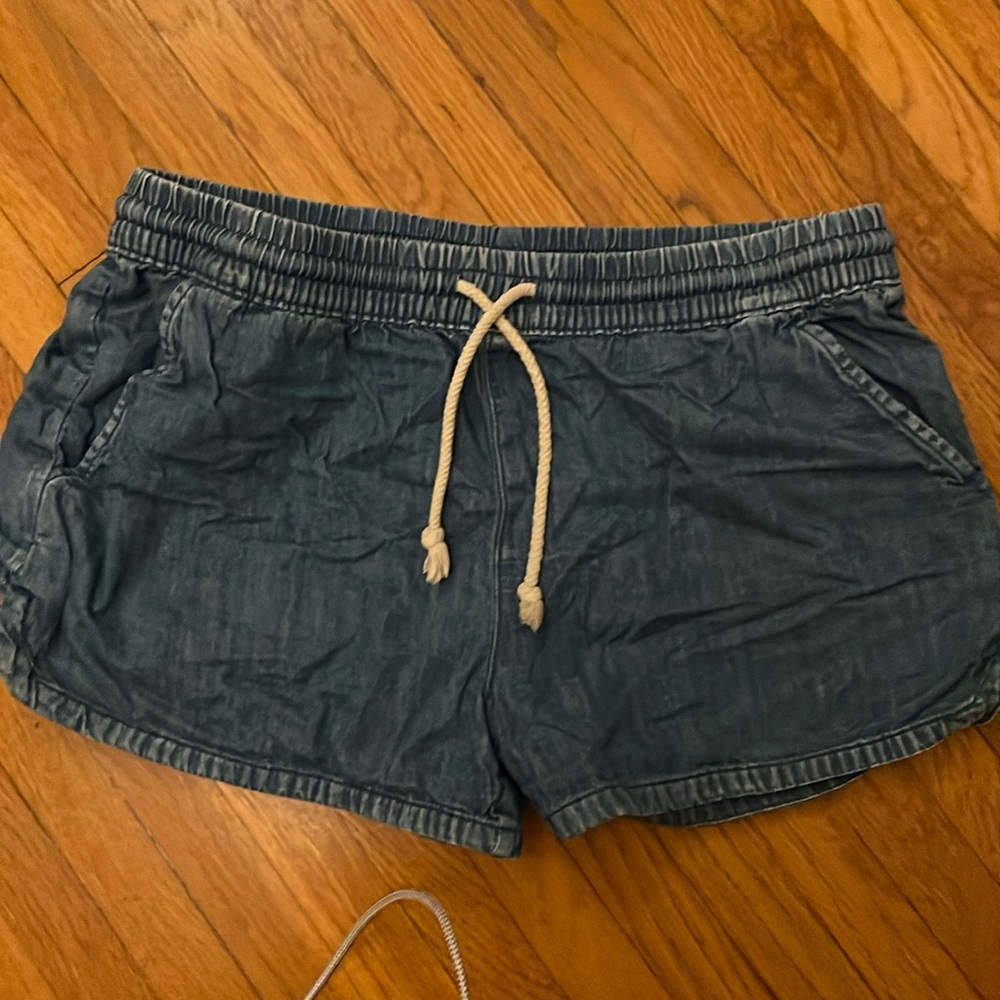 Aerie denim shorts